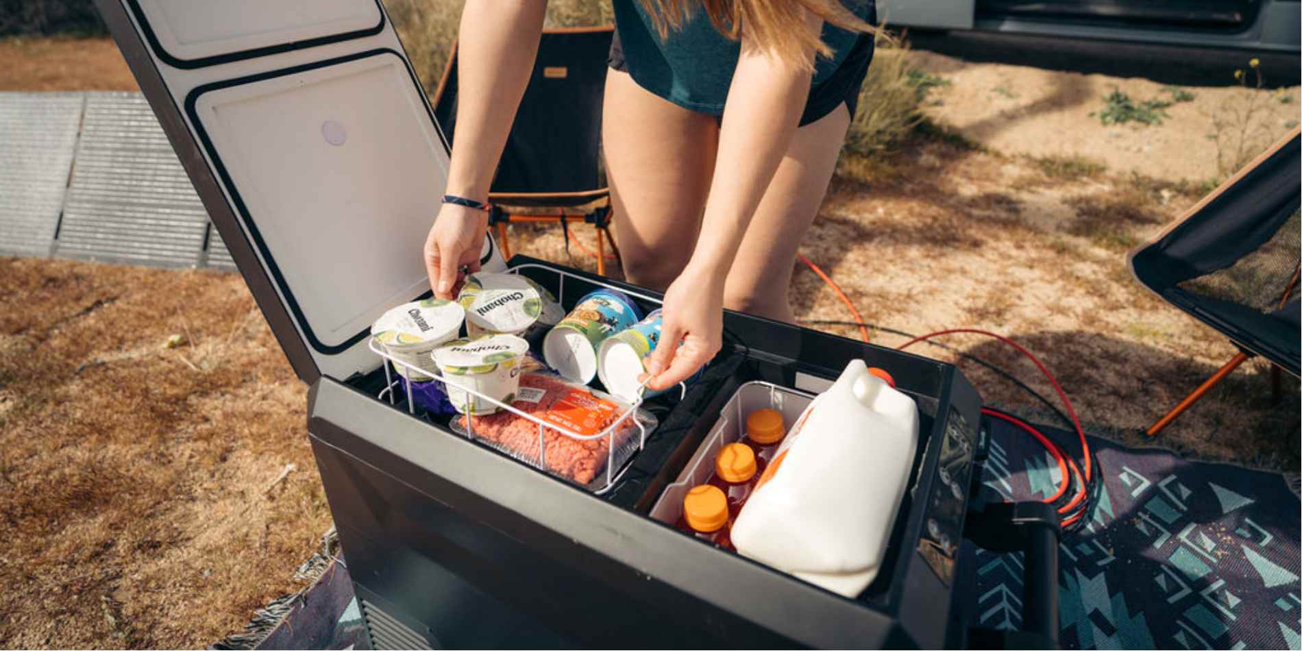 Camping fridge shop wattage