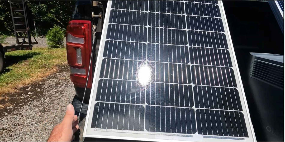 BougeRV's 100W solar panel