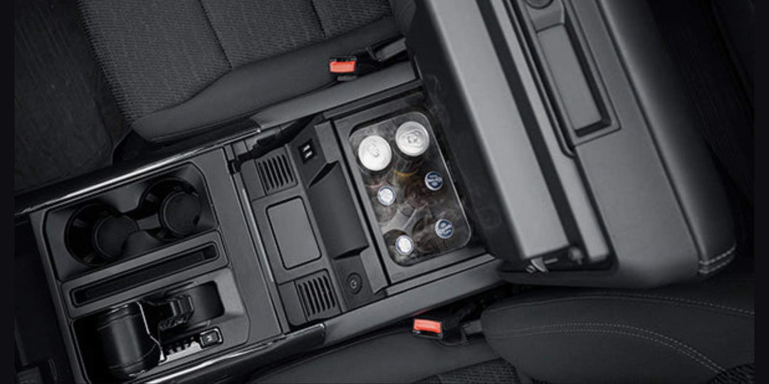 BougeRV’s center console refrigerators