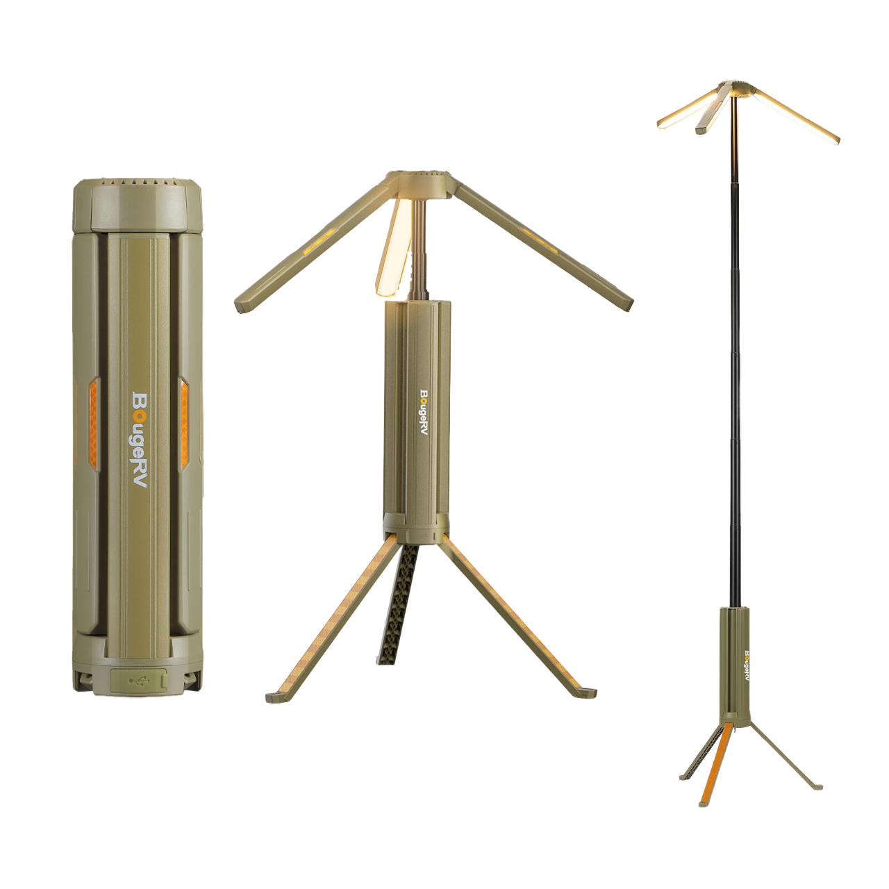 BougeRV テレスコピックキャンプライト BougeRV Telescopic Camping Light