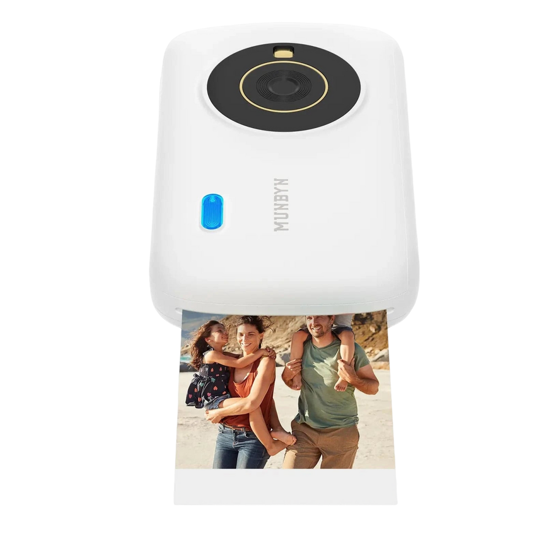 MUNBYN PR3 High Color Reproduction 2x3" Portable Photo Printer