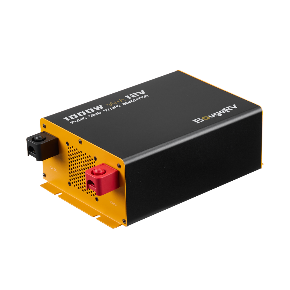 BougeRV 1000W 12V Pure Sine Wave Inverter with Bluetooth