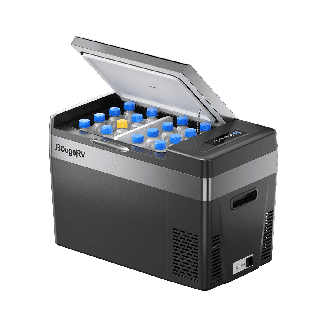 12V 30 Quart (28L) Portable Fridge Black