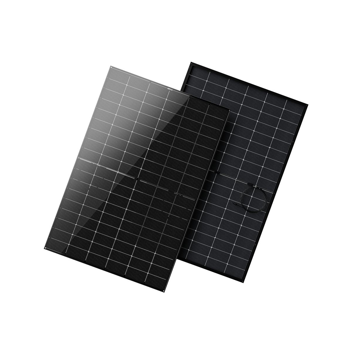 BougeRV 400 Watt N-Type Rigid Bifacial 16BB Mono Solar Panel