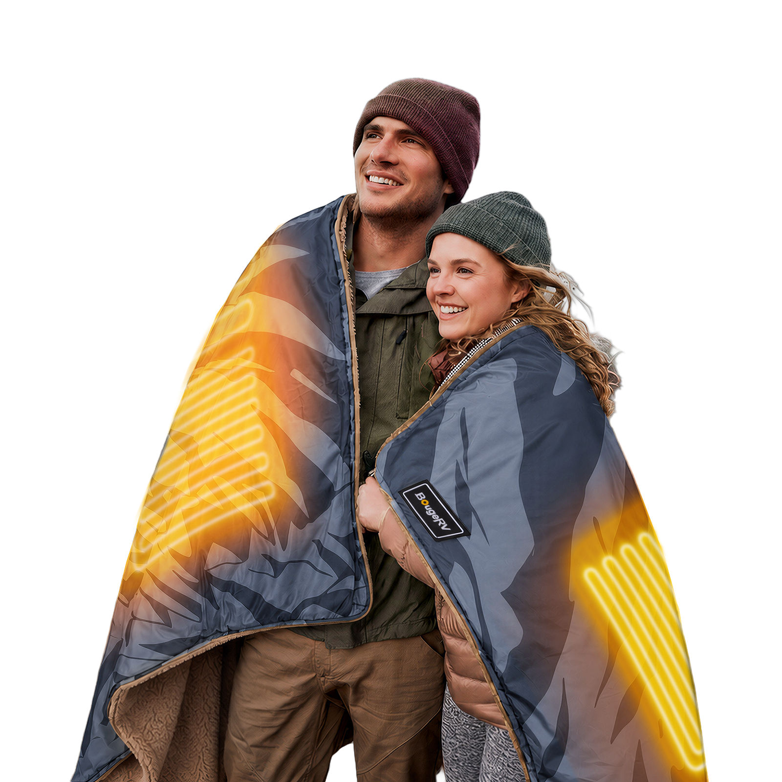 BougeRV 12V電気毛布 E8001 71x59インチ BougeRV 12V Electric Heated Blanket