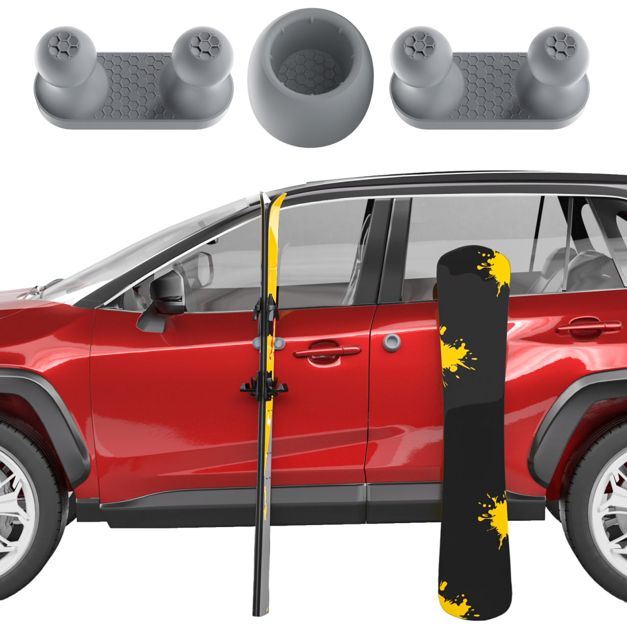 ボガー BOGGER 37×13.00-17LT 4本セット BougeRV Magnetic Ski Holder, Snowboard Vehicle Mount
