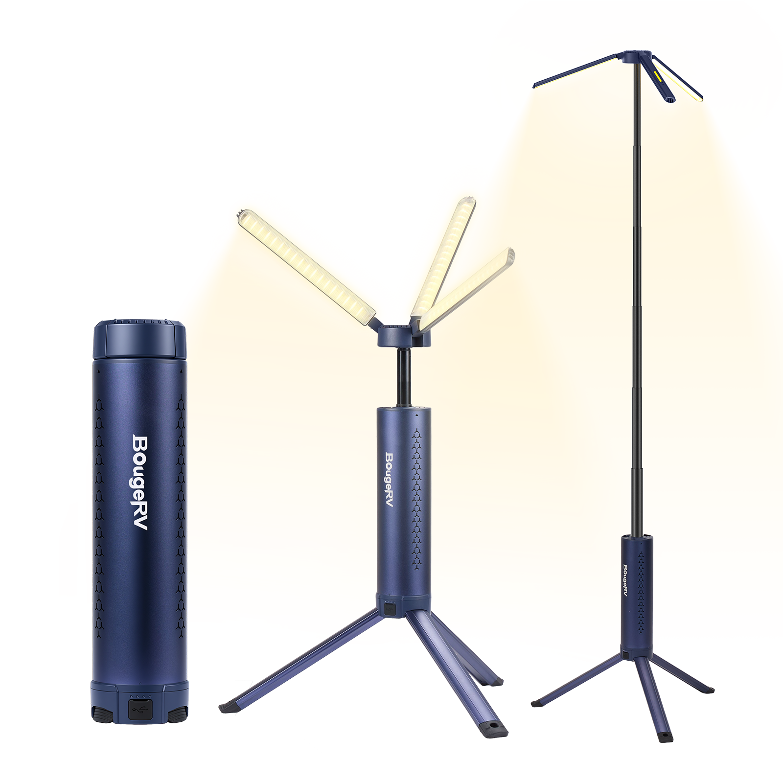 BougeRV Telescopic Camping Light for Tent, Emergency, Outdoor BougeRV Telescopic Camping Light for Tent, Emergency, Outdoor