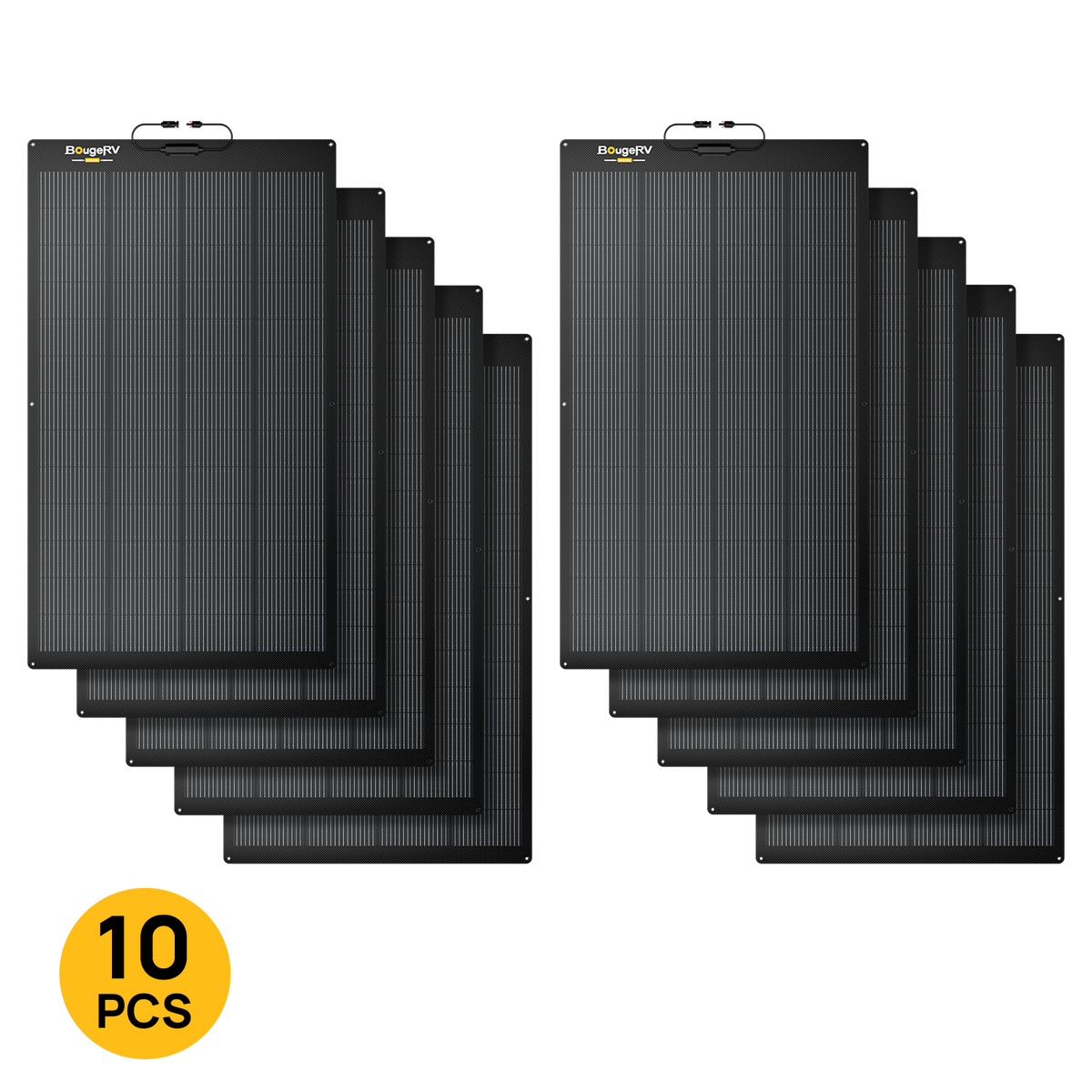 BougeRV Arch Pro 200W ShadePower N-Type Flexible Solar Panel