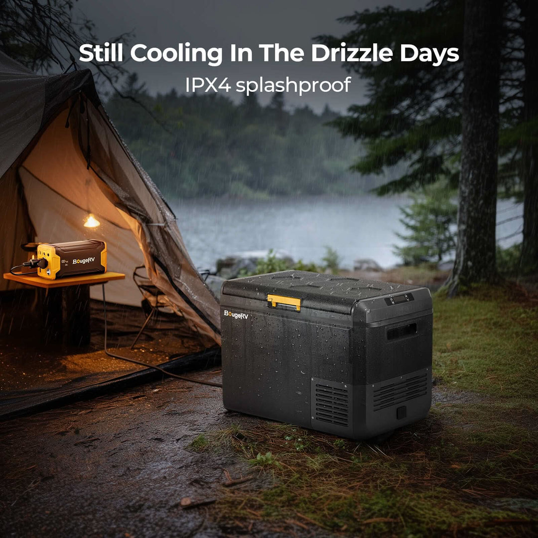BougeRV CRS 53 Quart 12V Car Fridge