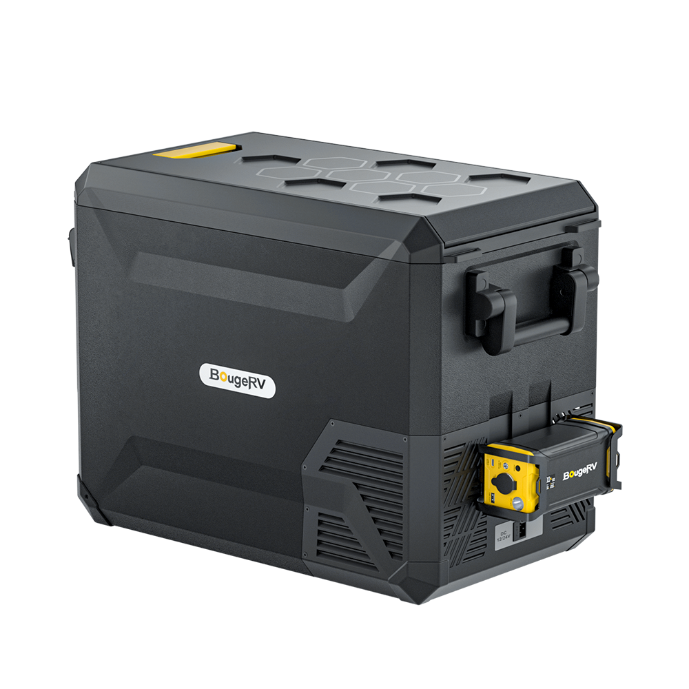 12V Car Fridge With Battery Backup BougeRV