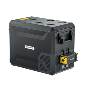 ASPEN 40 12 Volt 43QT Dual Zone Fridge with 220Wh Battery