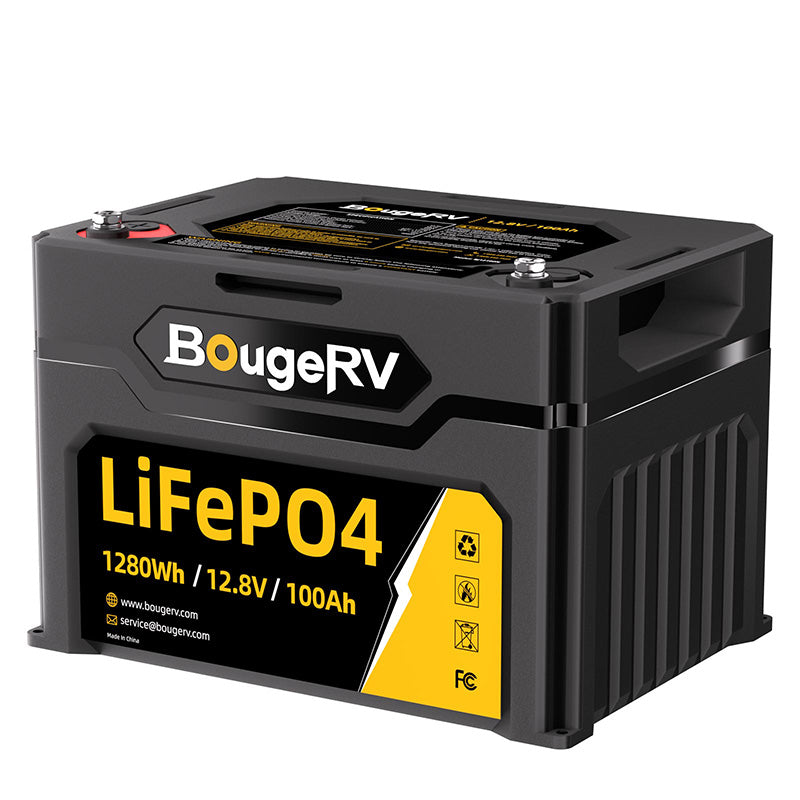 BougeRV Portable Power Station, Removable 173 Wh Battery for CR 12