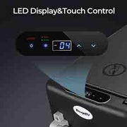 Black Portable Refrigerator with LED display