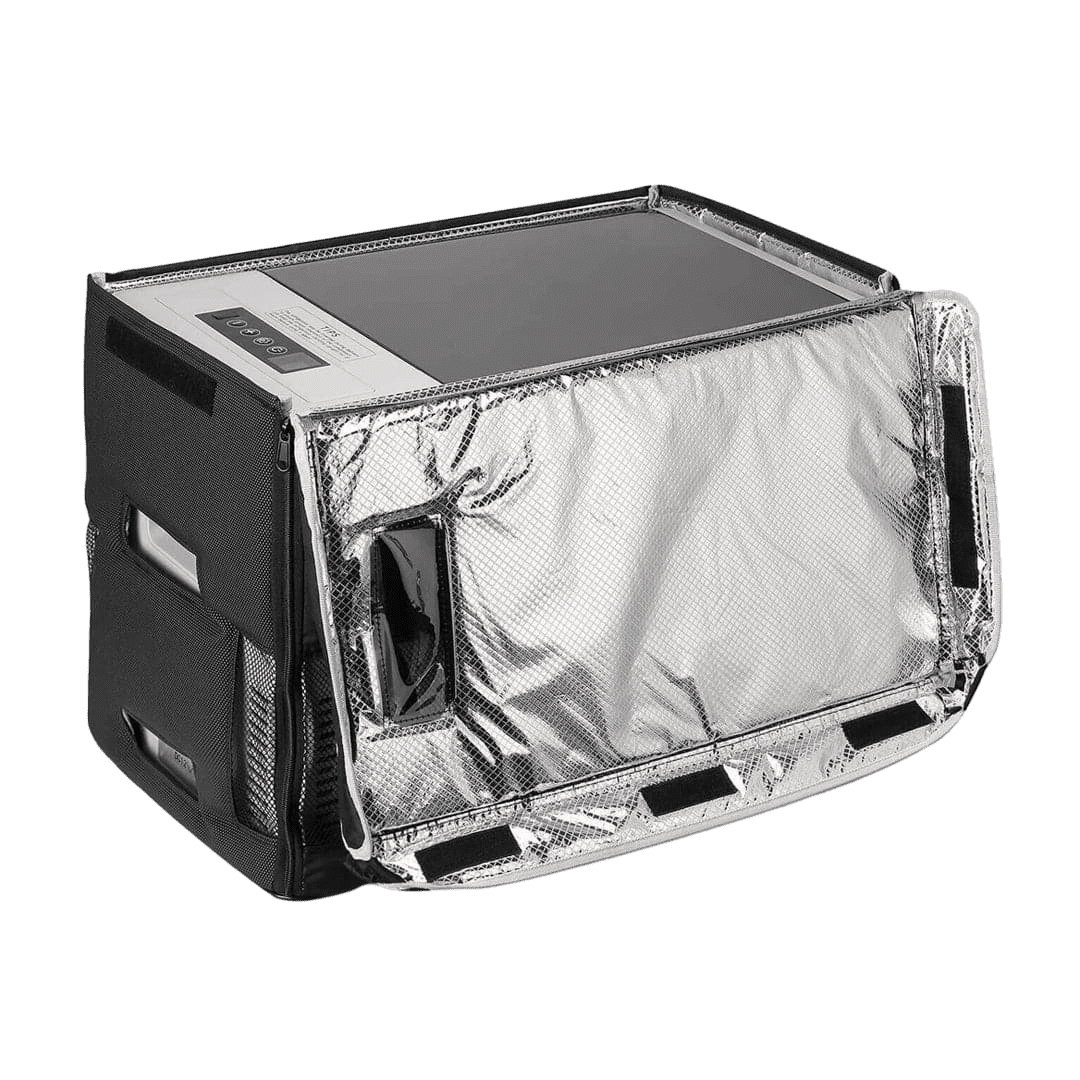 BougeRV 35L 600D isolierte Schutzhülle, tragbare Schutzhülle für CR35 12V  Kompressor-Kühlbox, wasserdichte & Kratzfeste Tragtasche für  Dual-Zone-Kühlschrank (Kühlbox nicht enthalten) : :  Elektro-Großgeräte