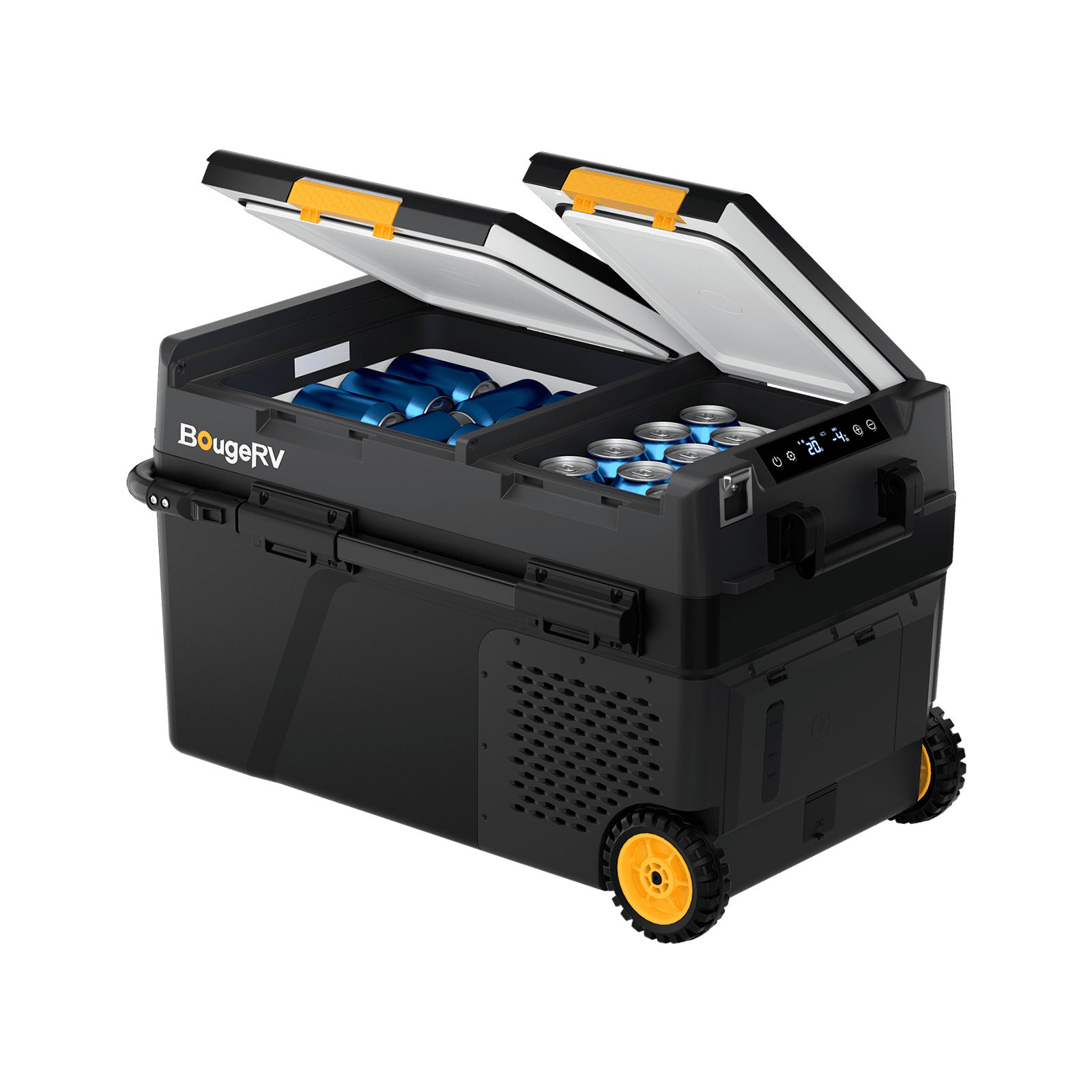 BougeRV CRD2 V2.0 43QT Dual Zone 12V Fridge