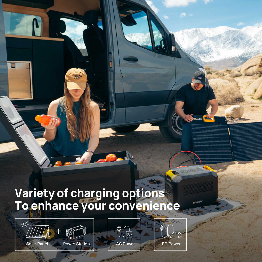 ASPEN 40 PRO 12V IceDrive™  Portable Fridge with 277Wh Battery