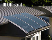 cigs flexible solar panel for off-grid
