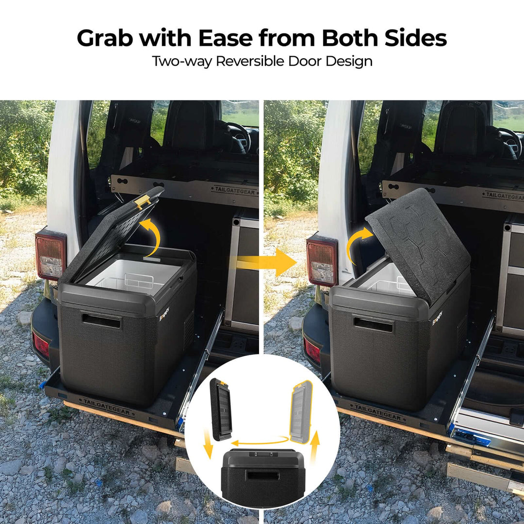 BougeRV CRS 53 Quart 12V Car Fridge