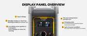 Display Panel Overview of BougeRV Camper Propane Water Heater