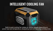 Flash300 Portable Power Station with intellgent gooling fan