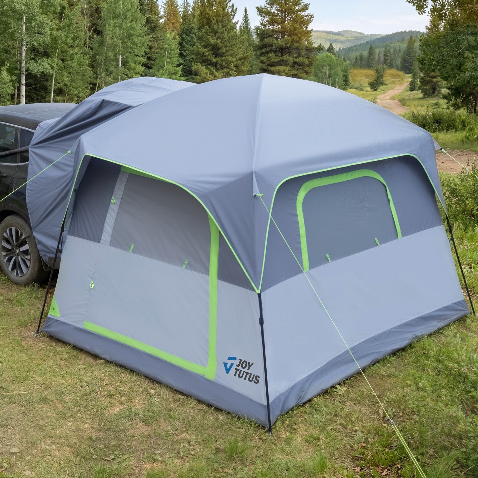 JOYTUTUS Overland Rooftop Tent, Aluminum Hard Shell Rooftop Tent for Truck, SUV