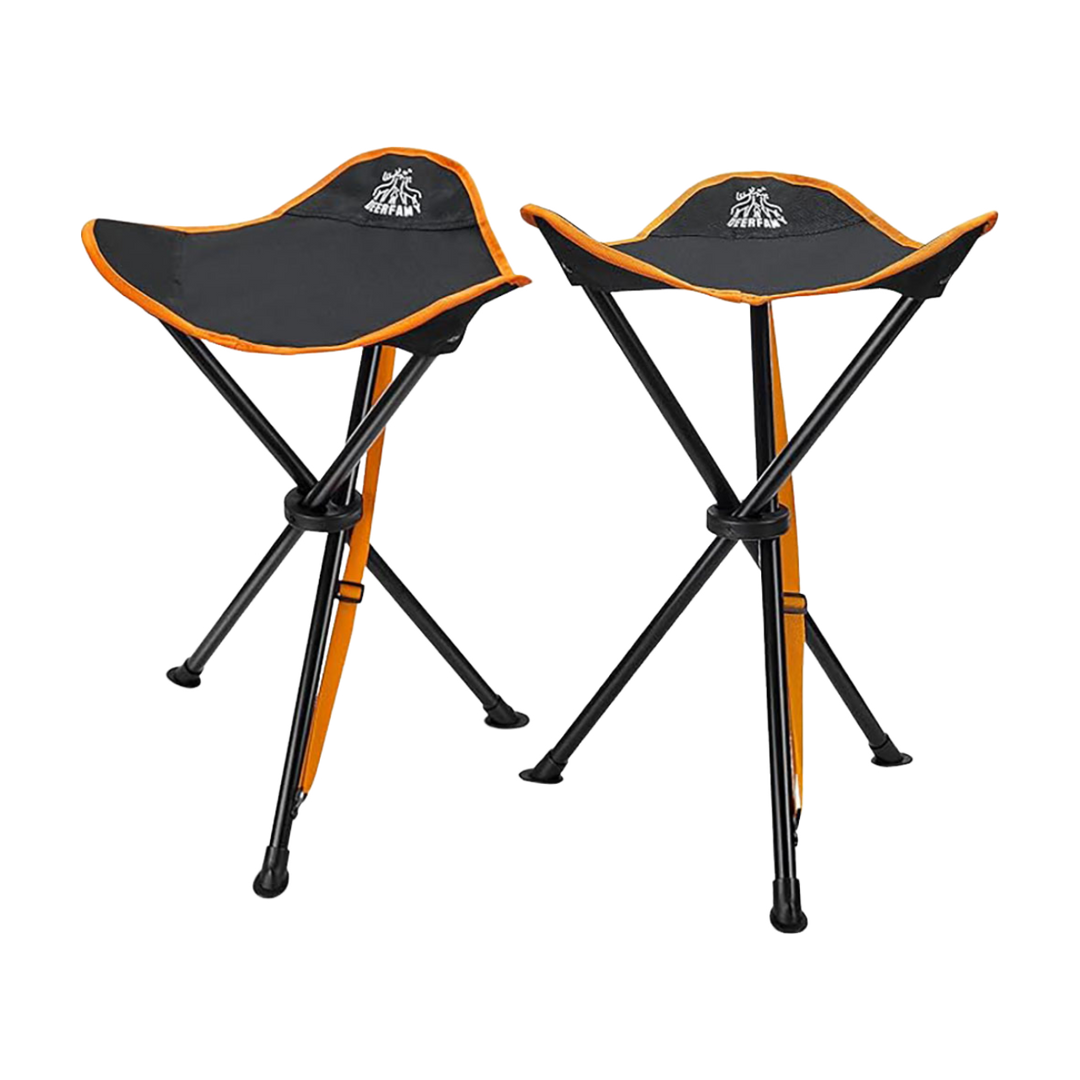 DEERFAMY Portable 3-Leg Tripod Camping Stool