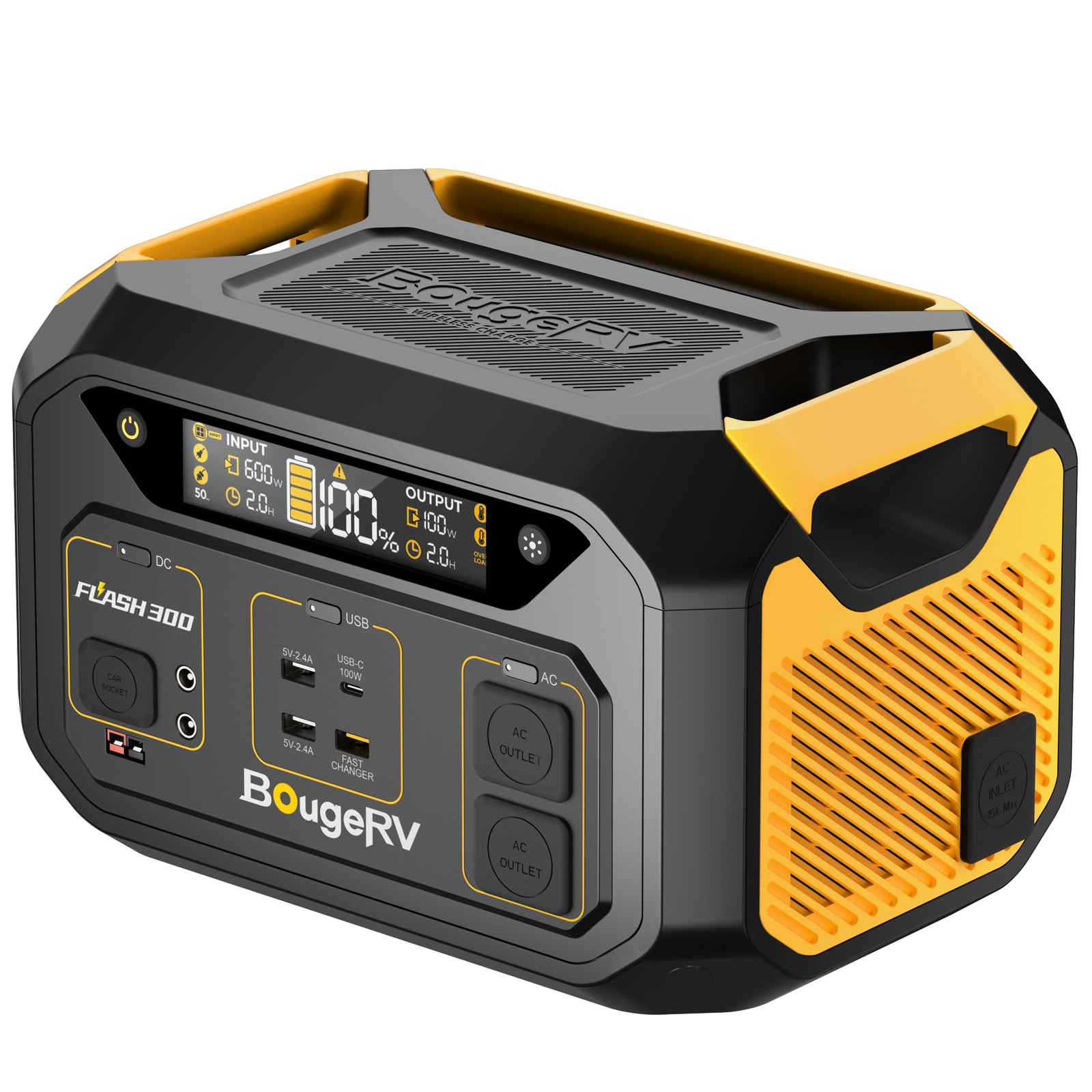 発電機・ポータブル電源 BougeRV 220Wh Portable Power Station BougeRV 220WH Portable Power Station for Your Fridge
