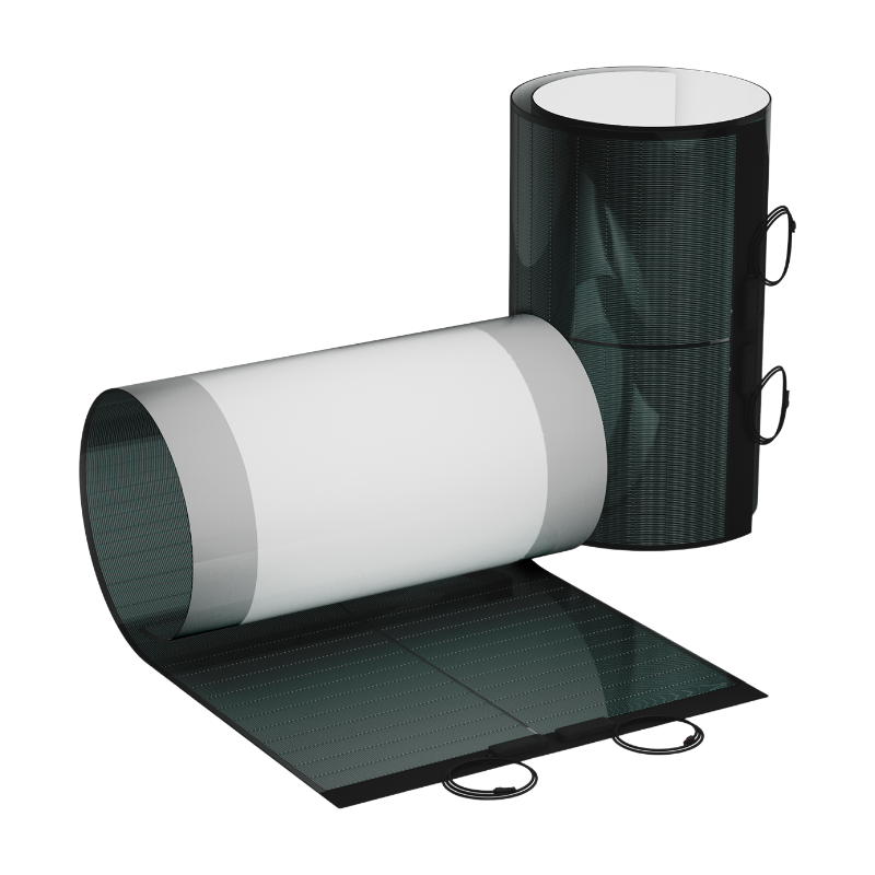 400W flexible solar panel with adhesive backing