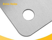 MORE HOLES FOR MORE STABILITY Durability