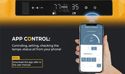 Portable Refrigerator on Wheels and app control