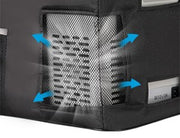 La cubierta del frigorífico tiene buena ventilación sin bloquear el flujo de aire