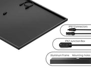 400w 10BB solar panel with easy installation