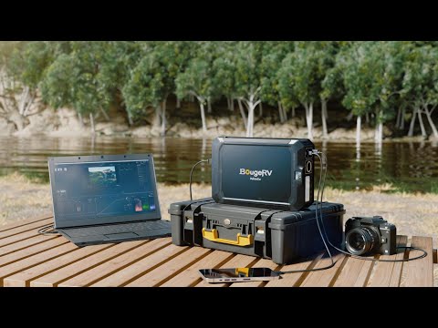Estación de energía portátil BougeRV JuiceGo mejorada de 240 Wh (onda sinusoidal pura)