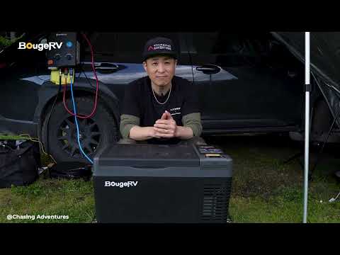 BougeRV CRPRO30 Congelador Portátil de Coche de 30 Cuartos y 12V