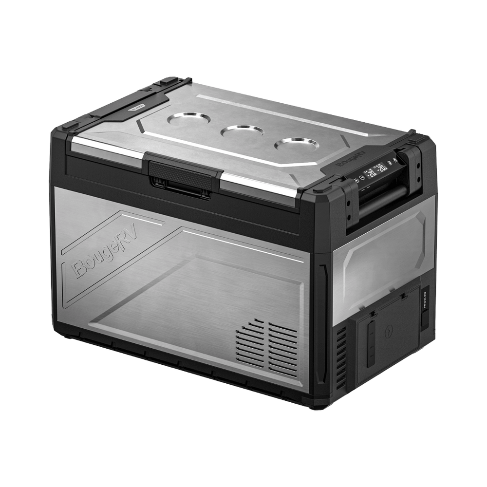 BougeRV New Rocky V3.0 55QT Dual Zone 12V Car Fridge