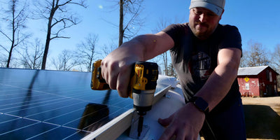 How to Install Solar Panels on a Tiny House