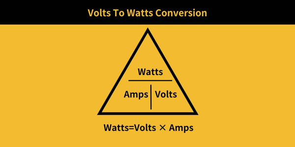 Volts To Watts Conversion