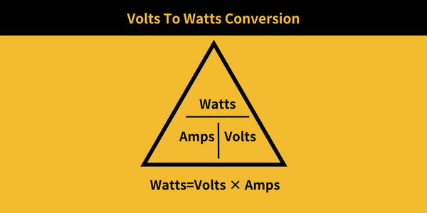 Volts To Watts Conversion