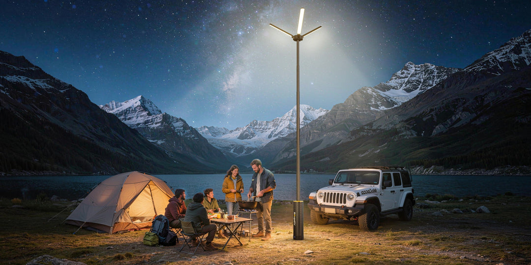 BougeRV T1 Portable Telescopic Camping Lantern