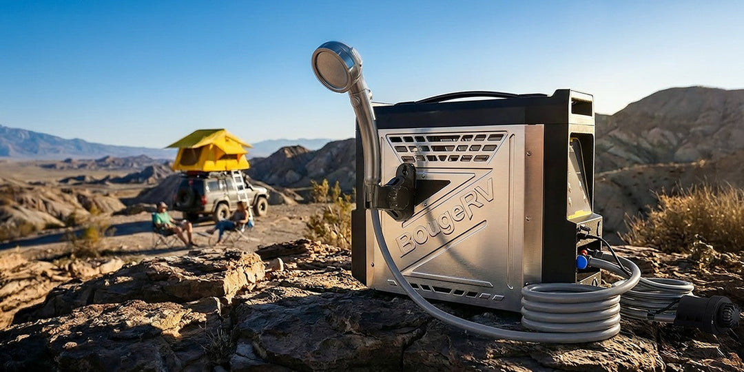BougeRV portable propane ourdoor water heater