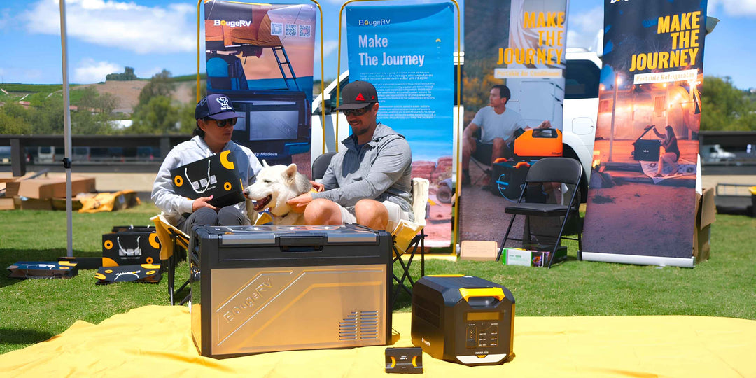 BougeRV Introduces the Rocky 12V Portable Fridge A Robust Cooling Solution for Adventurous Souls