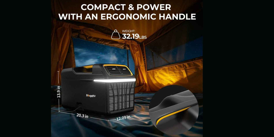BougeRV’s camping portable air conditioner