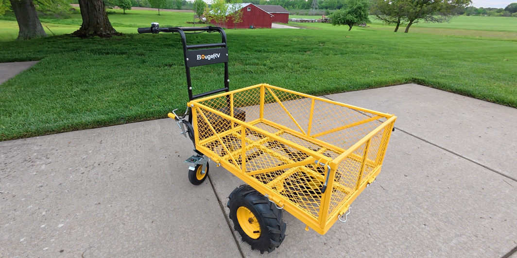 Motorized Cart for Yard Work