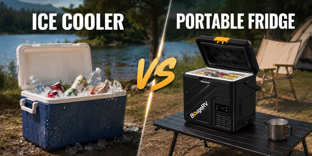ICE COOLER VS. PORTABLE FRIDGE