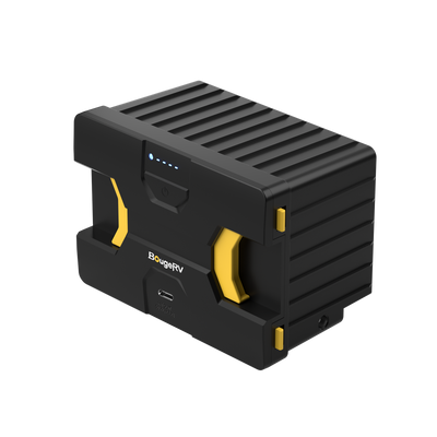 BougeRV CRD2 Dual Zone Solar Battery Portable Fridge Kit