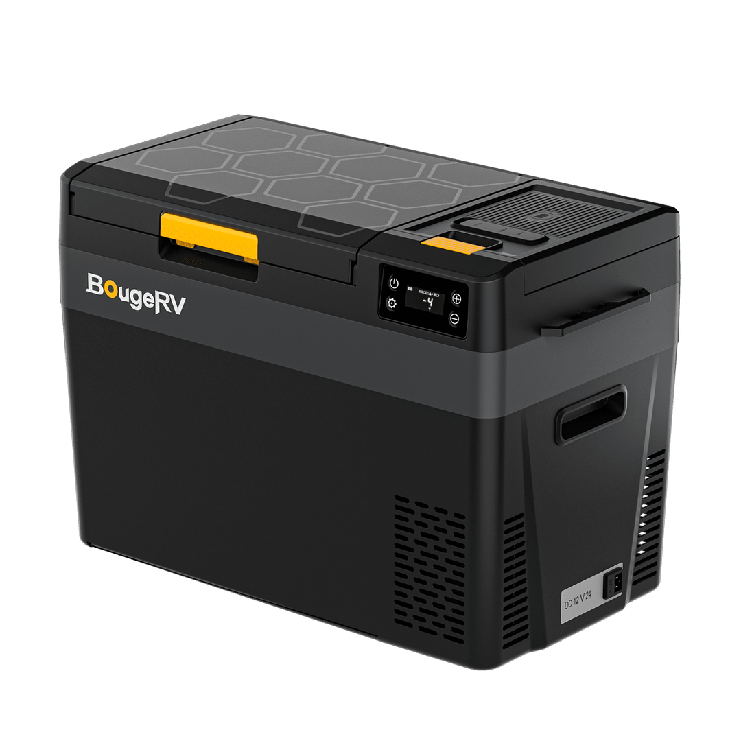BougeRV New CRX3 30QT Compressor Cooler 12V Car Fridge