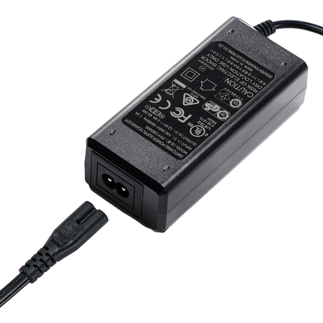 BougeRV New 63W AC Power Cord for 240Wh Detachable Battery and 266Wh Power Supply