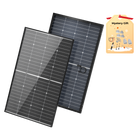 BougeRV N-Type 12V/24V 200 Watt Bifacial 16BB Solar Panel