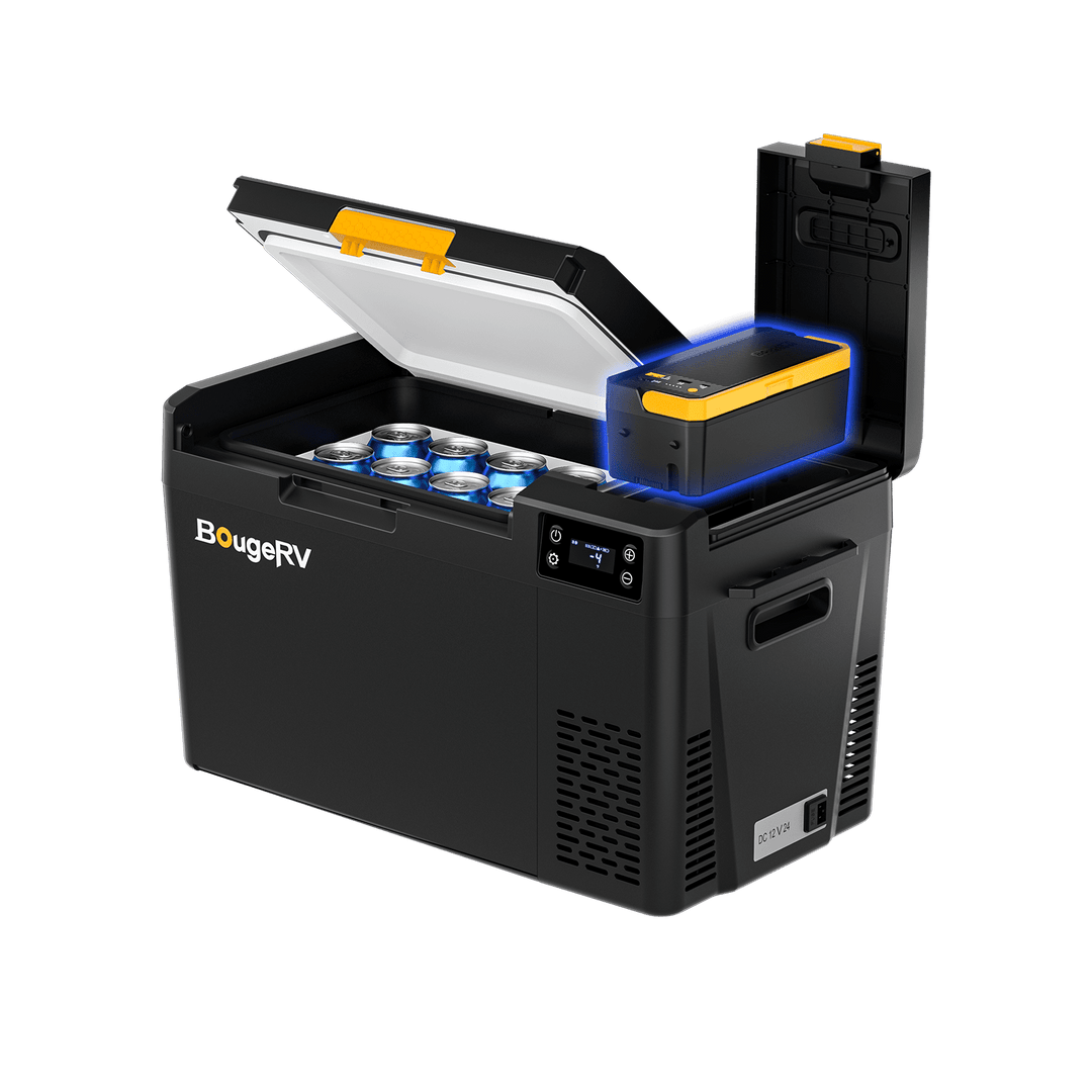 BougeRV New CRX3 23QT Compressor Cooler 12V Car Fridge