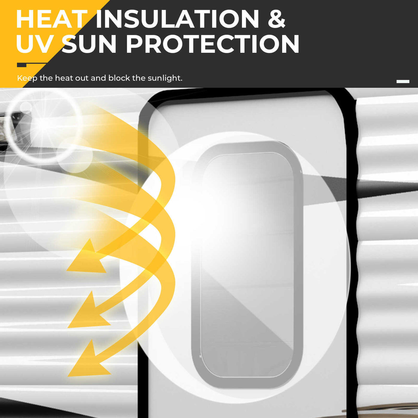 RV Door Shade Cover BougeRV